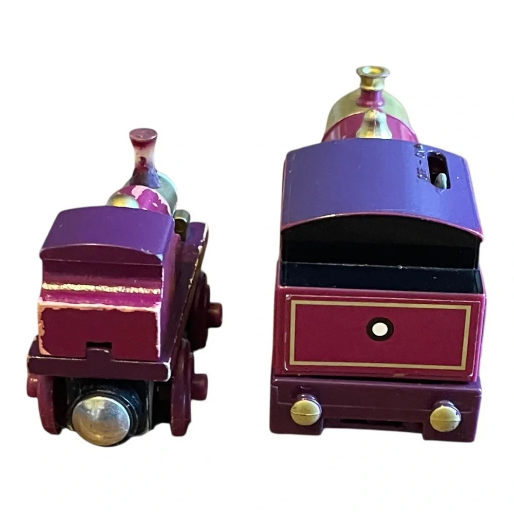 Thomas Tank Engine & Friends Lady Wooden Railway Train And TOMY 2000 Motorized